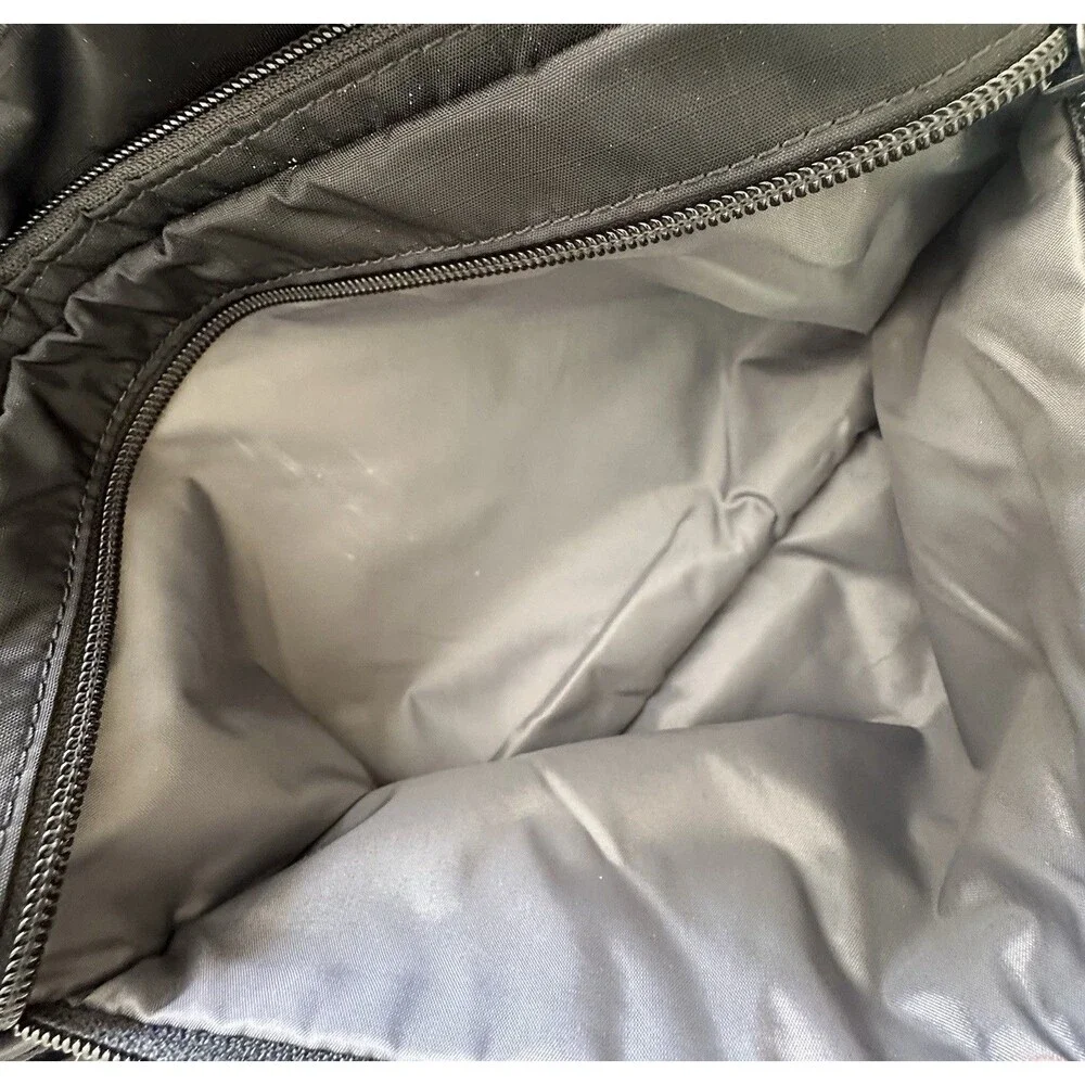 LeSportsac Route Black Backpack Multi Zipper Clean - Picture 11 of 16